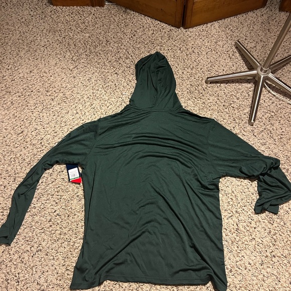 Thin green Reebok pullover - Picture 4 of 4